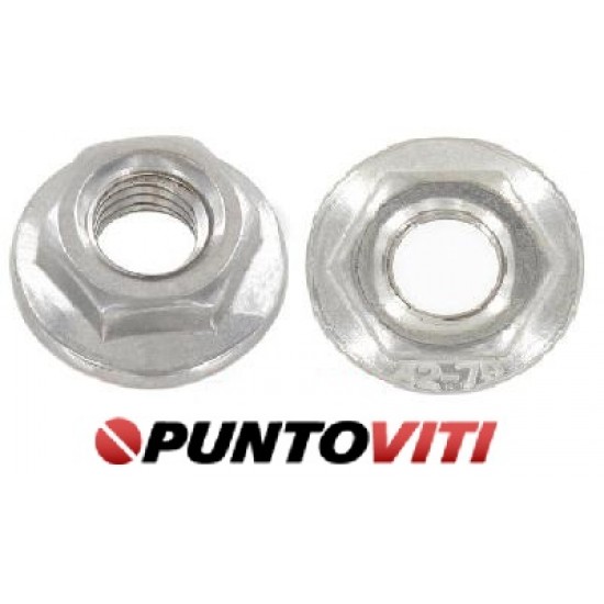 Dadi Esagonali Flangiati Lisci Inox DIN 6923 Dadi Esagonali Flangiati Lisci Inox DIN 6923