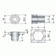 Inserti Filettati Esagonali Aperti Testa Ridotta IE