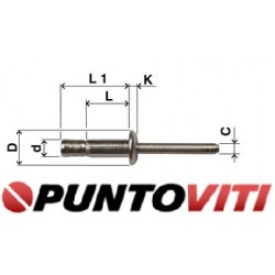 Rivetti Strutturali Farbolt Testa Cilindrica Acciaio / Acciaio