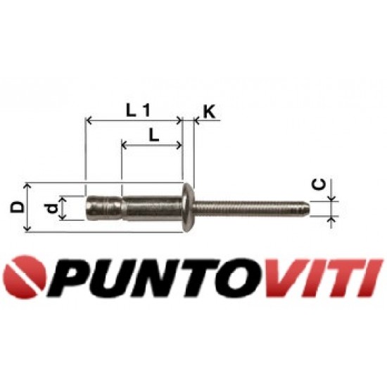 Rivetti Strutturali Farbolt Testa Cilindrica Acciaio / Acciaio