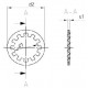 Rondelle Elastiche Dentate Piane Inox DIN 6797 Tipo J