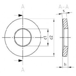 Rondelle Elastiche Inox per Raccordi a Vite DIN 6796