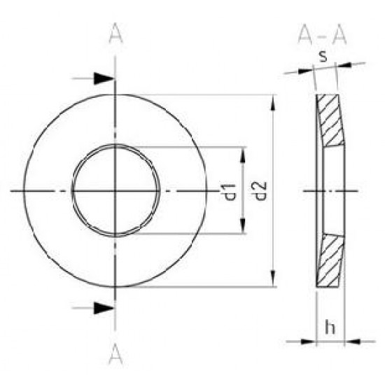 Rondelle Elastiche Inox per Raccordi a Vite DIN 6796