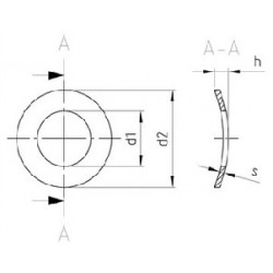 Rondelle Ondulate Inox DIN 137 B-UNI 8840