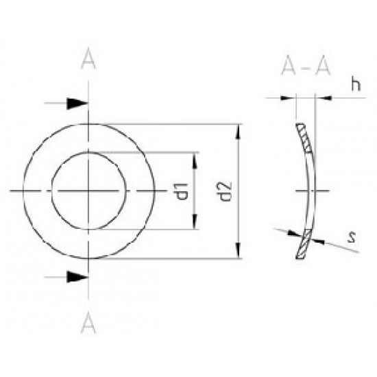 Rondelle Ondulate Inox DIN 137 B-UNI 8840