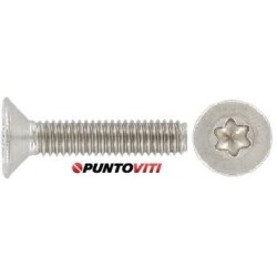 Viti Testa Svasata Piana Automaschianti Torx Inox DIN 7500M