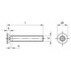 Viti a Testa Svasata Piana con Impronta a Croce Inox DIN 965
