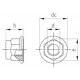 Dadi Esagonali Flangiati Lisci Autobloccanti Inox DIN 6926 Dadi Esagonali Flangiati Lisci Autobloccanti Inox DIN 6926