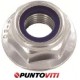 Dadi Esagonali Flangiati Zigrinati Autobloccanti Inox DIN 6926 Dadi Esagonali Flangiati Zigrinati Autobloccanti Inox DIN 6926
