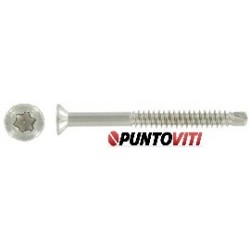 Viti Legno Autoforanti Testa Svasata Piana Torx Inox PV.9041