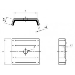 Calotte Forma H Con Guarnizione EPDM