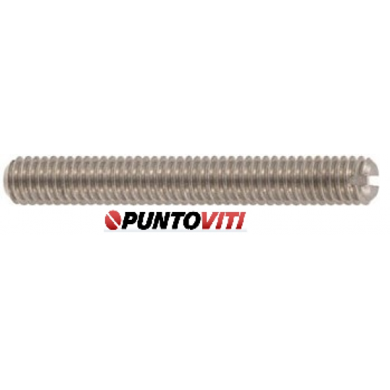 Grani ad Intaglio con Estremità Piatta DIN 551 Inox Grani ad Intaglio con Estremità Piatta DIN 551 Inox
