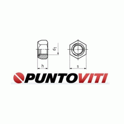 Dadi Esagonali Autobloccanti FS Interamente Metallici