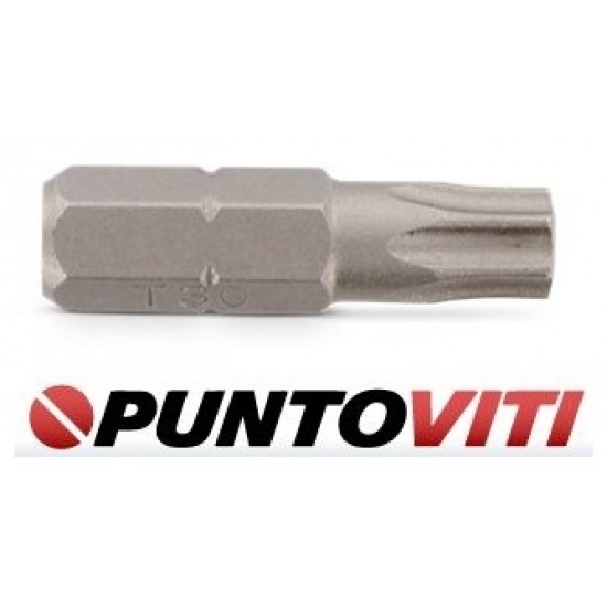 Bits, inserti di sicurezza per viti di sicurezza Torx con perno