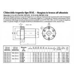 Chiocciole Trapezoidali - PV.HAL