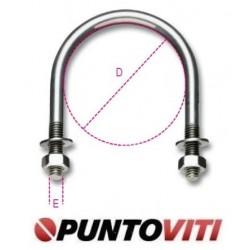 Collari Per Sostegno Tubazioni, Acciaio Inox 8381SX