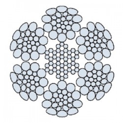 Funi di Acciaio per Applicazioni Generiche e Speciali AL 626 ACKK Per uso forestale