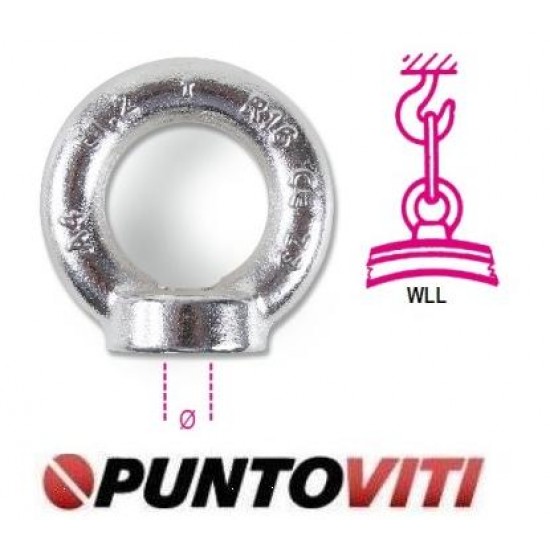 Golfari femmina FORGIATI acciaio inox A4 8242F