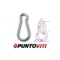 Moschettoni inox AISI 316 8274