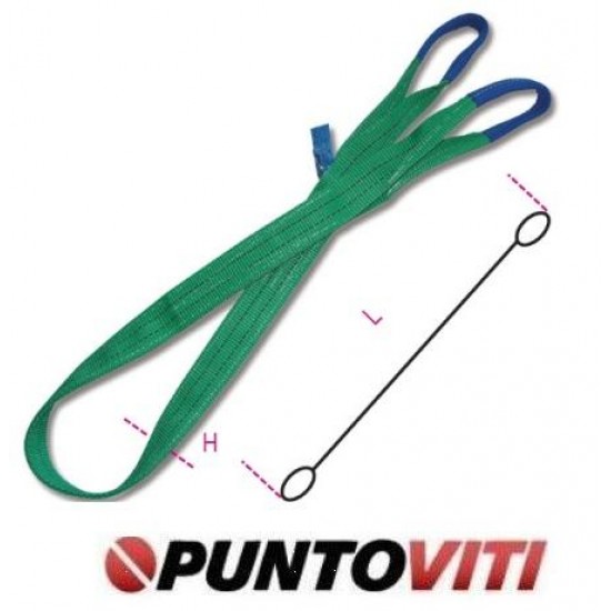 Brache di nastro tessuto piatto, 2t in poliestere ad alta tenacità (PES) colore verde 8153