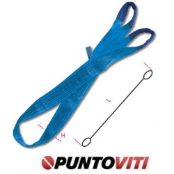 Brache di nastro tessuto piatto, 8t in poliestere ad alta tenacità (PES) colore blu 8160