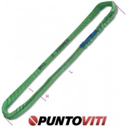 Brache ad anello continuo, 2t tessuto in poliestere ad alta tenacità (PES) colore verde 8173