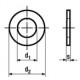 Rondelle Piane Senza Smusso DIN 125A UNI 6592