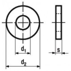 Rondelle per Strutture in Acciaio DIN 7989-1