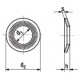 Rondelle di Sicurezza Coniche Rip-Lock NFE 25-511 M