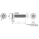 Viti Autoformanti Testa Svasata Piana Torx DIN 7500M