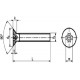 Viti Testa Svasata Piana Impronta Croce Phillips DIN 965
