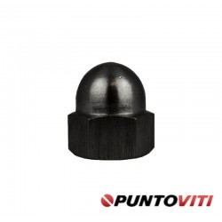 Dadi Esagonali Ciechi DIN 1587 UNI 5721 Zincatura / Brunitura Nera / Inox Nero