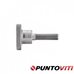 Viti a Testa Cilindrica Zigrinata con Colletto Alto Inox DIN 464